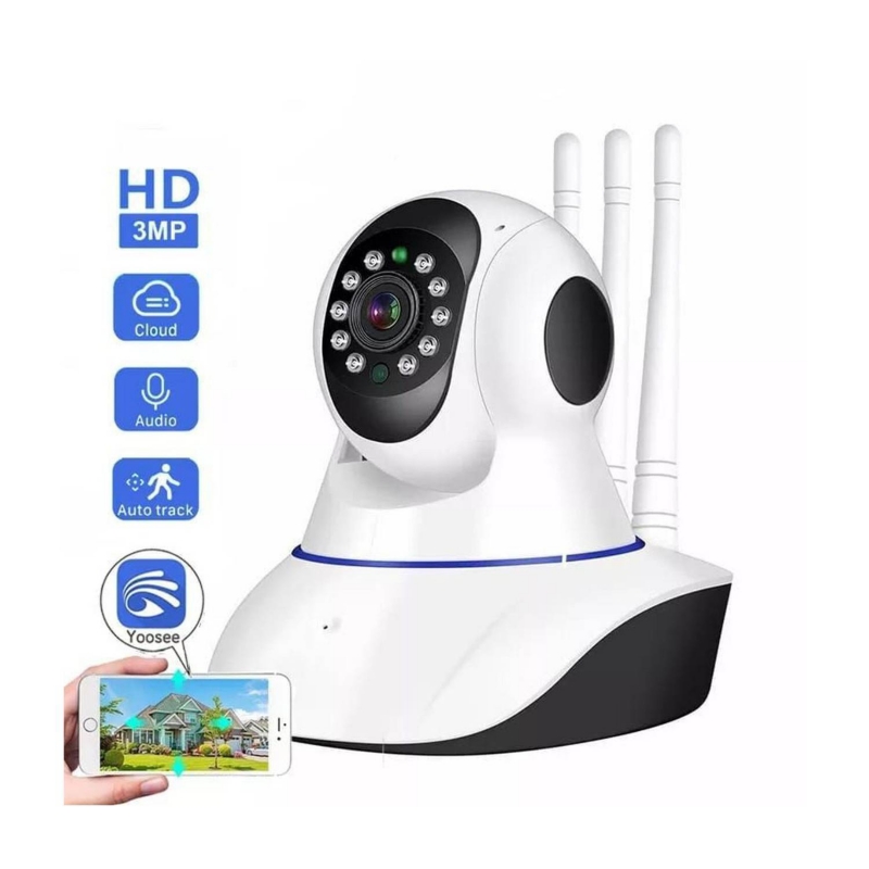 Cámara De Seguridad Etho Import Vision Hd 360 Wifi Pack X2 - Venta Internacional.