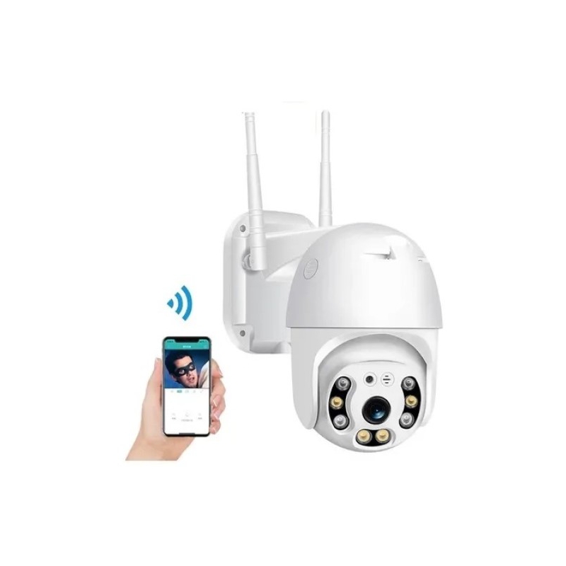 Foto 2 pulgar | Cámara De Seguridad Hisee Smart Ip Wifi Outdoor Ip66 Con Alarma - Venta Internacional.