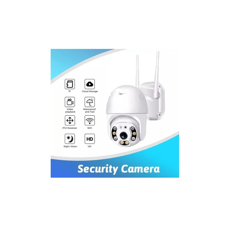 Foto 3 pulgar | Cámara De Seguridad Hisee Smart Ip Wifi Outdoor Ip66 Con Alarma - Venta Internacional.