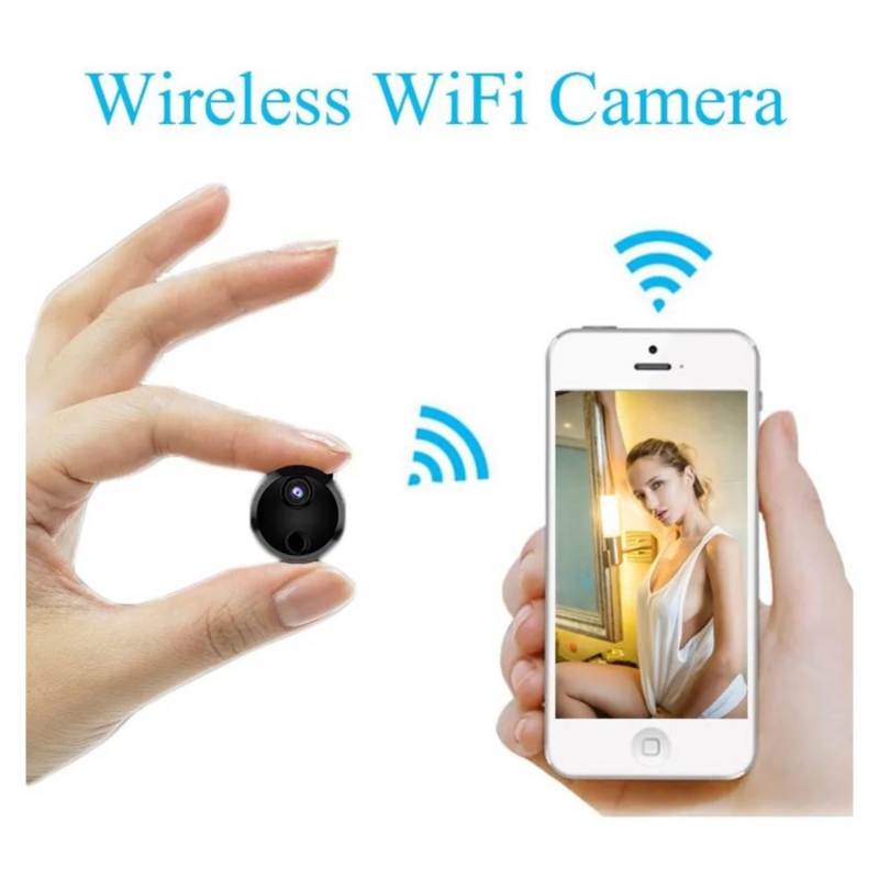 Foto 3 pulgar | Cámara De Seguridad Wifi 1080p Inalámbrica Para Interiores Con Visión Nocturna - Venta Internacional.