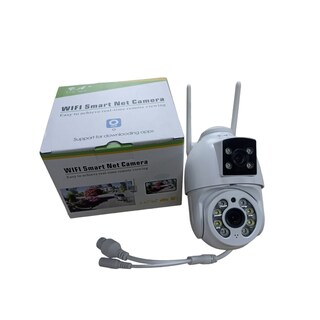 Foto 3 | Lente De Cámara Ip Dual De 2.0 Mp Con Detección De Movimiento Wifi A Prueba De Agua - Venta Internacional.