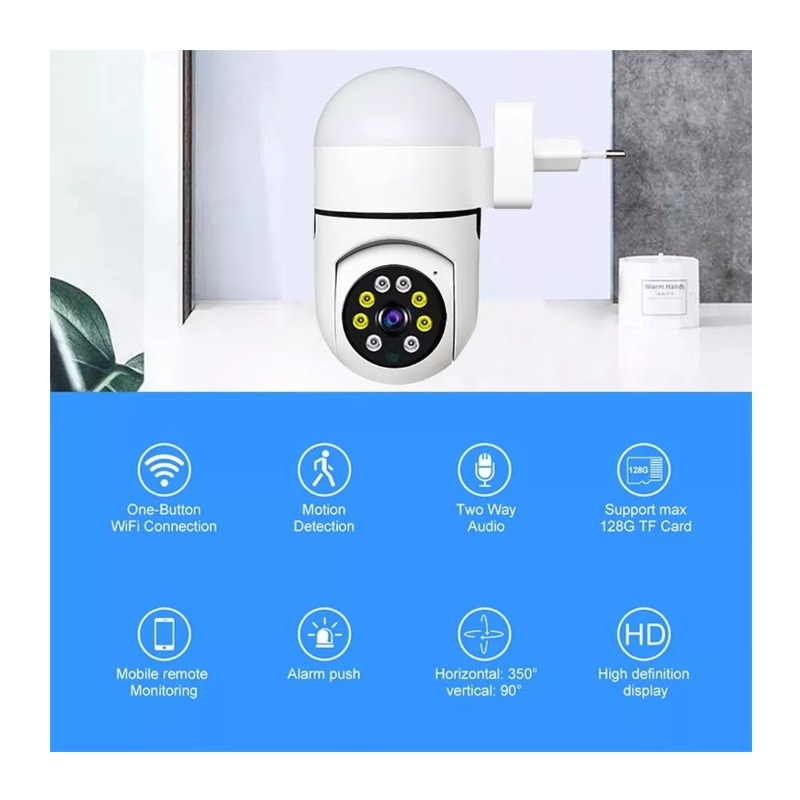 Foto 3 pulgar | Cámara De Seguridad Ip Wifi Outdoor Impermeable Full Hd 1080p - Venta Internacional.