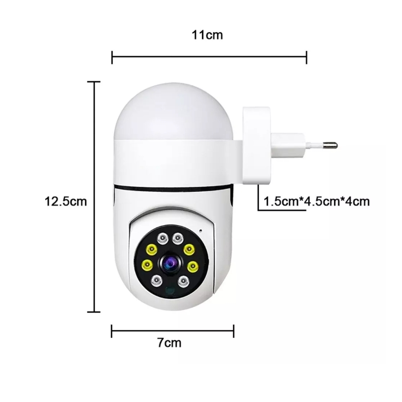 Foto 6 pulgar | Cámara De Seguridad Ip Wifi Outdoor Impermeable Full Hd 1080p - Venta Internacional.
