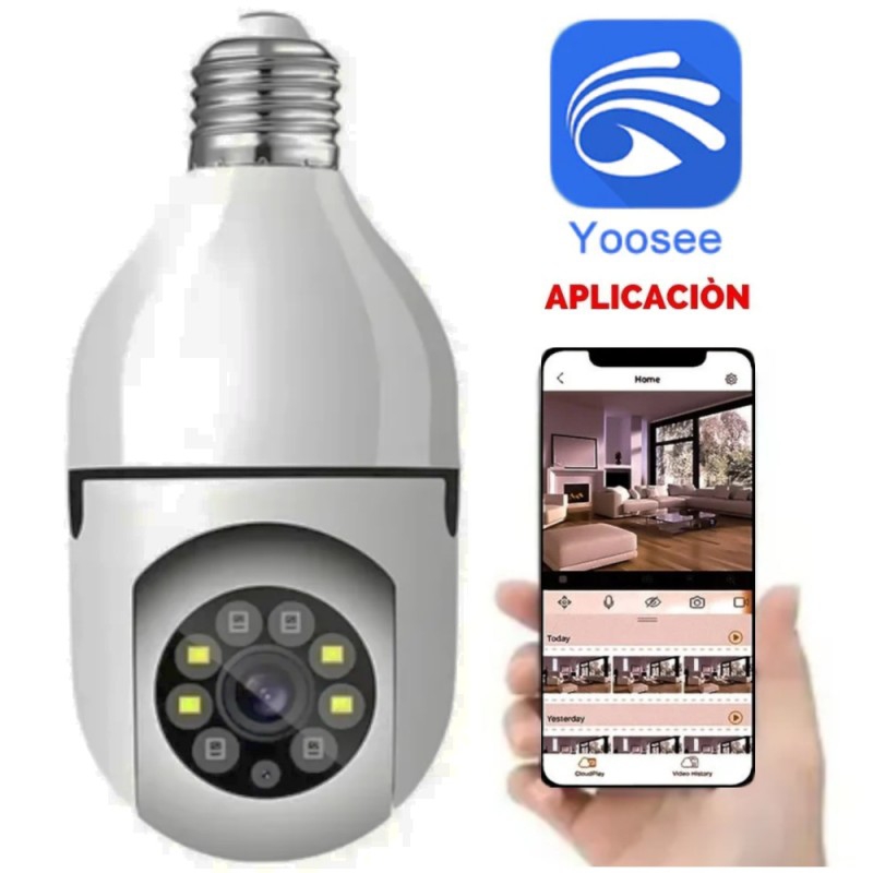 Foto 1 | Cámara Ip Yoosee Full Hd Inalámbrica Con Visión Nocturna Y Motion S - Venta Internacional.