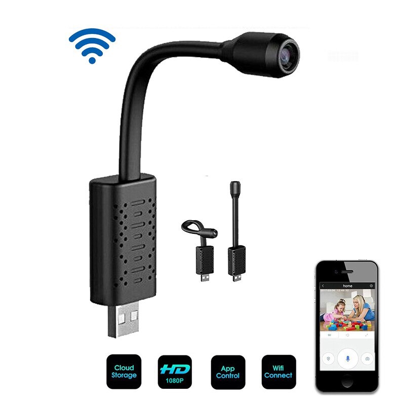 Cámara De Vigilancia Doméstica V380 Usb Mini Wifi Ip 1080p - Venta Internacional.