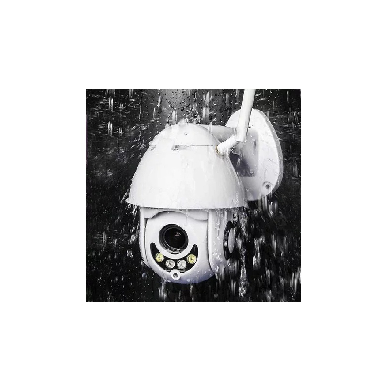 Foto 4 pulgar | Cámara De Seguridad Wifi Outdoor Ip66 Impermeable Con Alarma - Venta Internacional.
