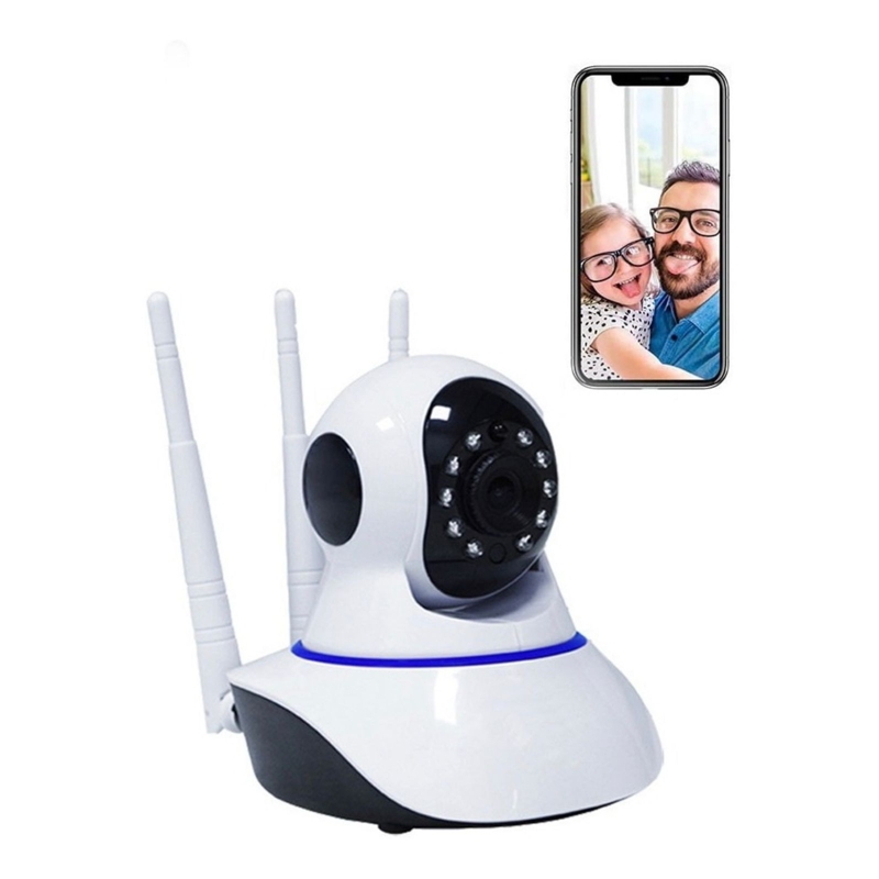 Cámara Ip De Seguridad Wifi Hd 1280x720 Con 3 Antenas Yoosee360° - Venta Internacional.