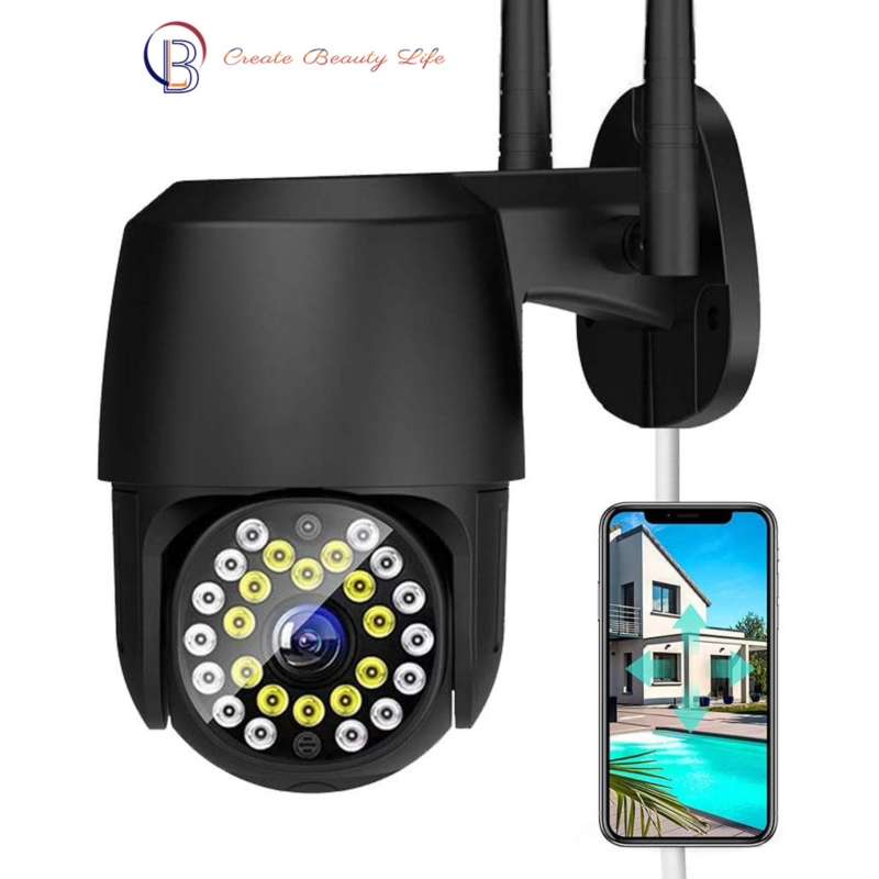 Foto 2 pulgar | Cámara De Seguridad Exterior Wifi 1080p Hd Con Visión Nocturna - Venta Internacional.