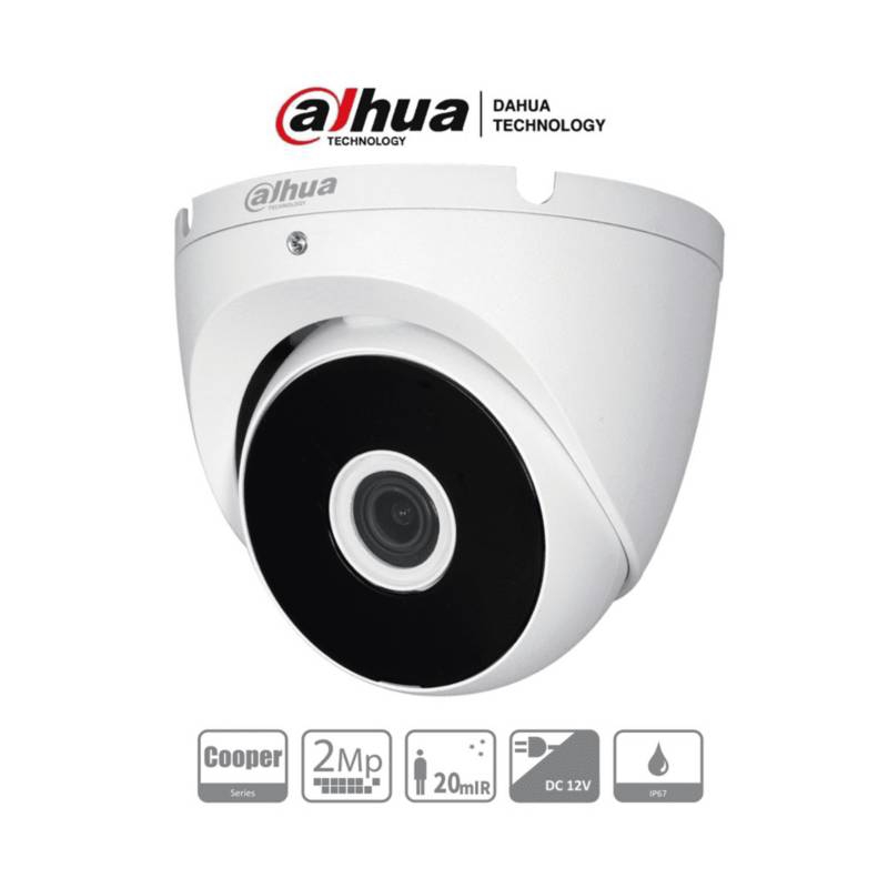 Foto 1 | Cámara De Seguridad Dahua Dome 2mp Dh-hac-t2a21n 1080p 20m - Venta Internacional.