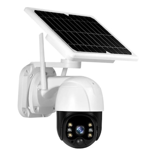 Foto 1 | Cámara De Seguridad Exterior Wifi Hd 1080p Solar Ip Con Batería - Venta Internacional.