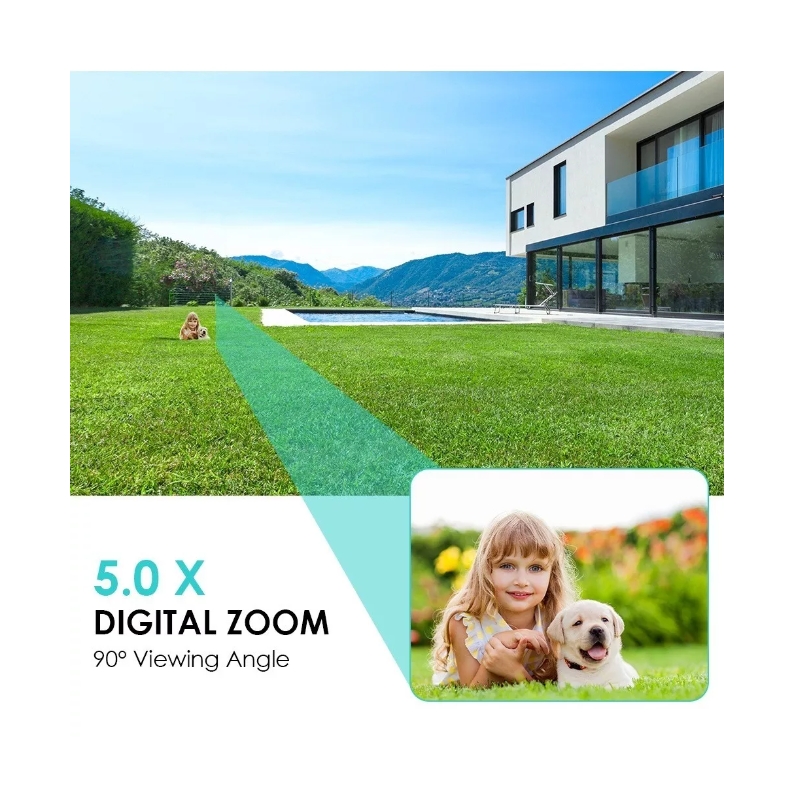 Foto 5 | Cámara De Seguridad Hisee Se Wifi Ip66 Outdoor Waterproof - Venta Internacional.