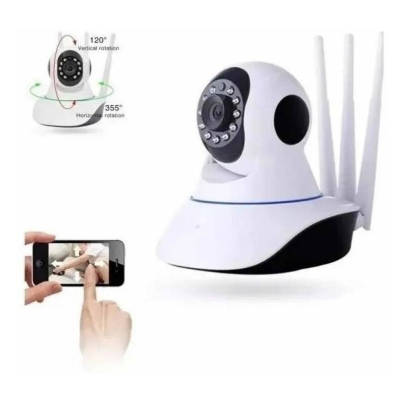 Cámara Ip De Vigilancia Robótica 360° Wifi Hd 720p/1080p - Venta Internacional. $923