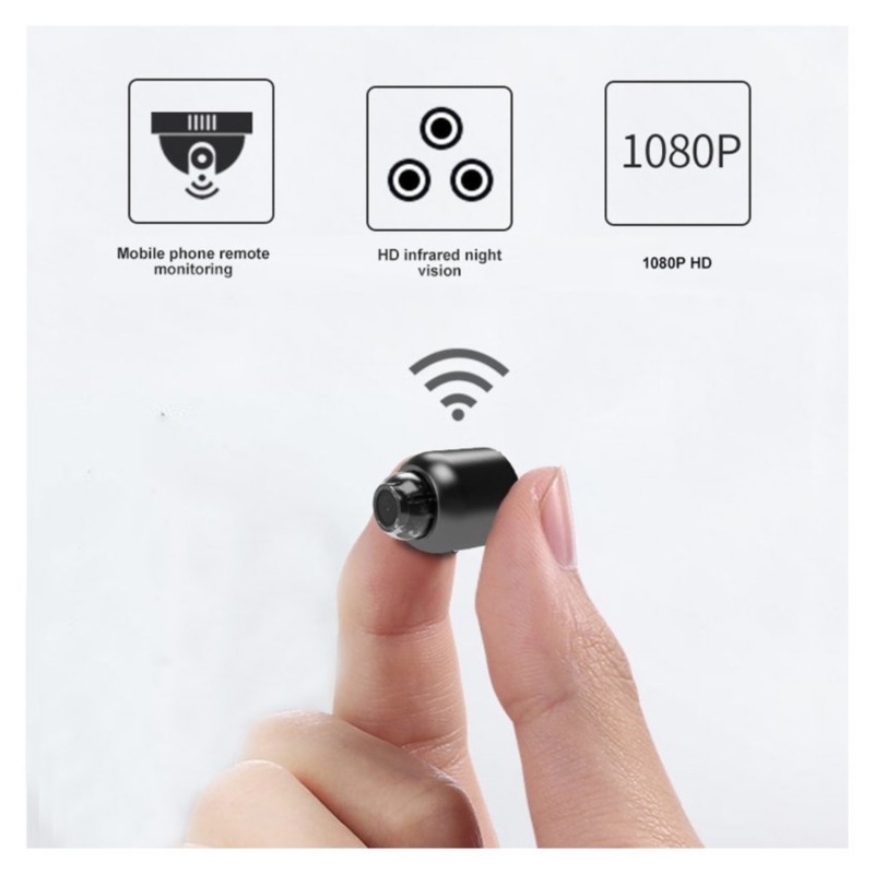 Foto 1 | Cámara De Vigilancia Inalámbrica Wifi 1080p Mini Homeeye - Venta Internacional.