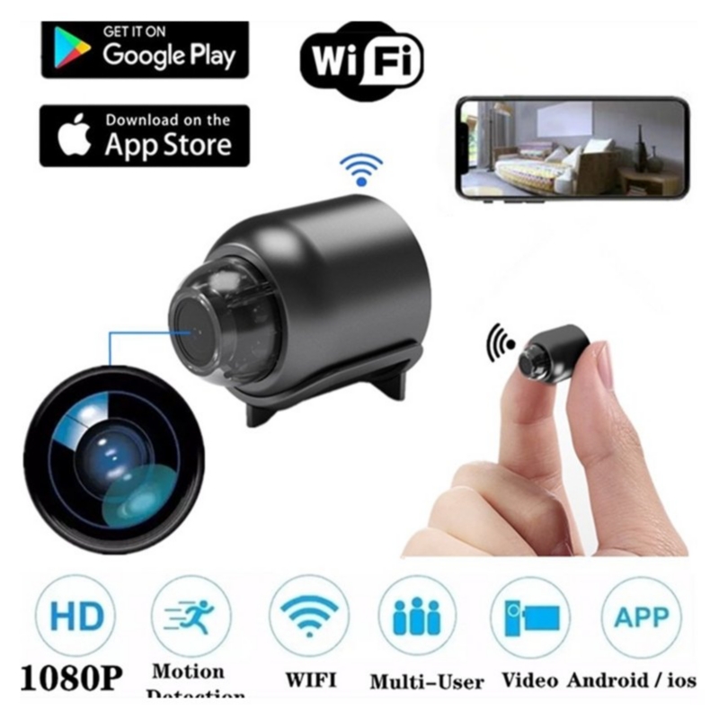 Foto 3 pulgar | Cámara De Vigilancia Inalámbrica Wifi 1080p Mini Homeeye - Venta Internacional.