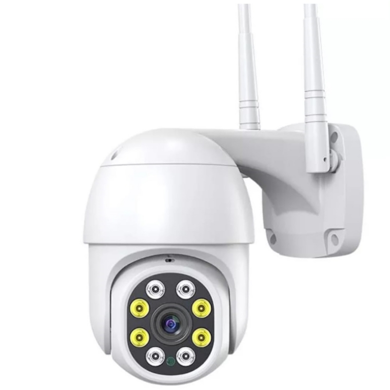 Foto 2 pulgar | Cámara de Seguridad Blanca con Wifi-Venta Internacional