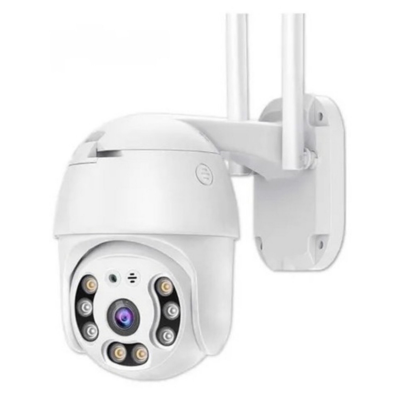 Cámara Ip Wifi Inteligente Para Exteriores Hisee Se 1080p Con Alarma - Venta Internacional.