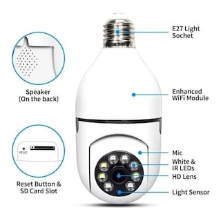 Foto 4 | Cámara Ip Panorámica Wifi Ambullet Yoosee 360° Surveillance - Venta Internacional.
