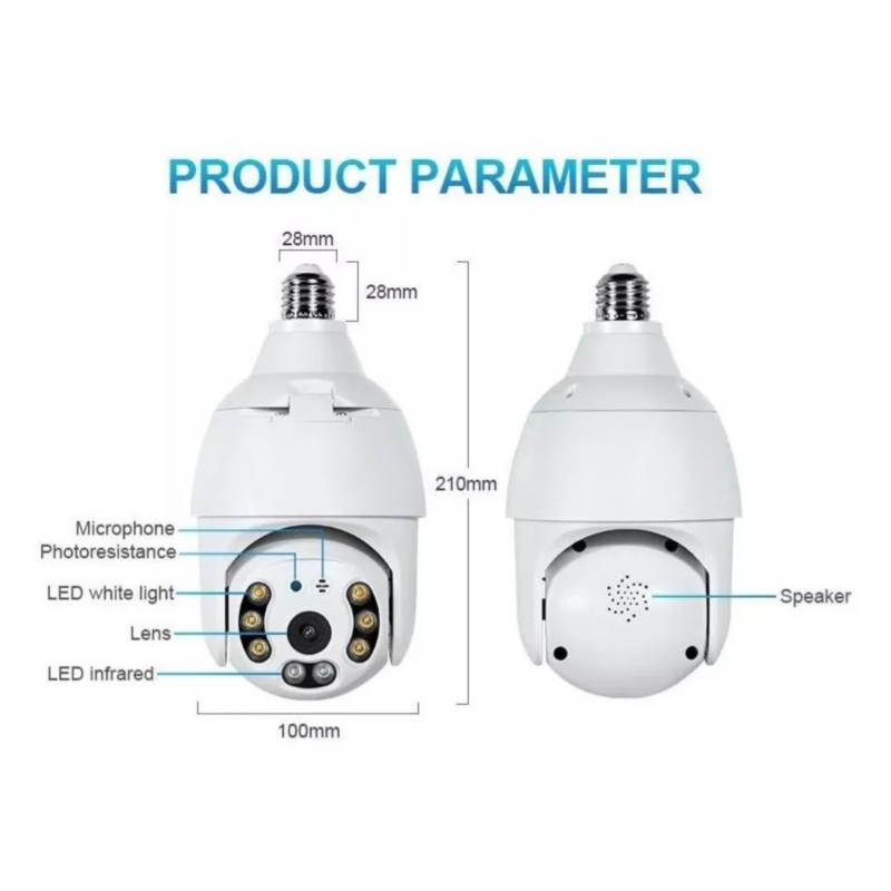 Foto 3 pulgar | Cámara De Seguridad 5g Ip Motorizada 360° Con Visión Panorámica - Venta Internacional.