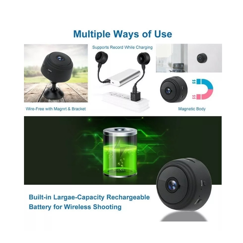 Foto 5 pulgar | Cámara De Seguridad V380 Pro Wifi Spy Inalámbrica Oculta 1080p - Venta Internacional.