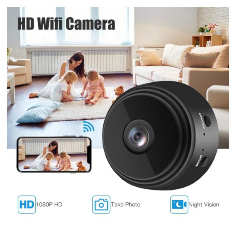 Foto 5 | Cámara De Seguridad Wifi 1080p Inalámbrica Para El Hogar Con Visión Nocturna - Venta Internacional.