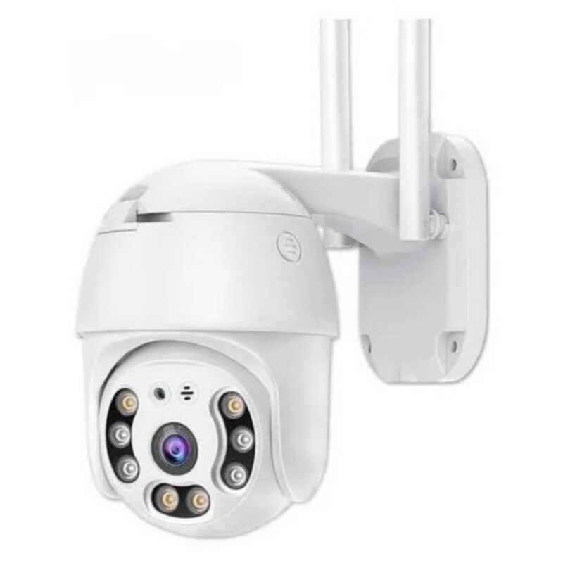 Cámara Ip Wifi Inteligente Para Exteriores Hisee Se 1080p Con Alarma - Venta Internacional. $2,498