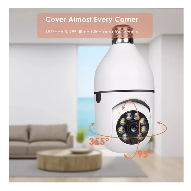Cámara Ip Panorámica De 360°, Full Hd, Wifi Motorizada - Venta Internacional.