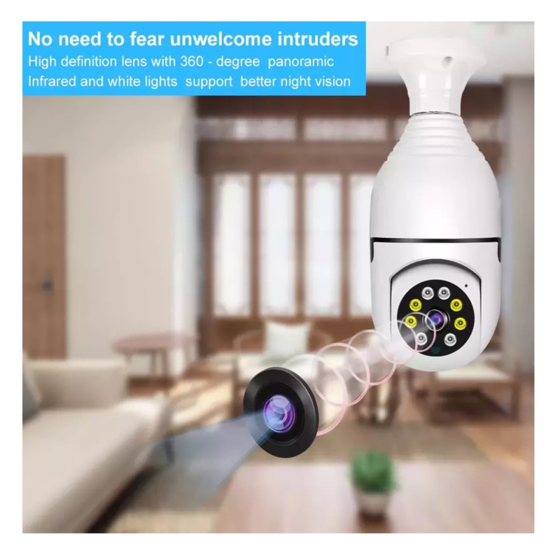 Foto 5 | Cámara Ip Panorámica De 360°, Full Hd, Wifi Motorizada - Venta Internacional.