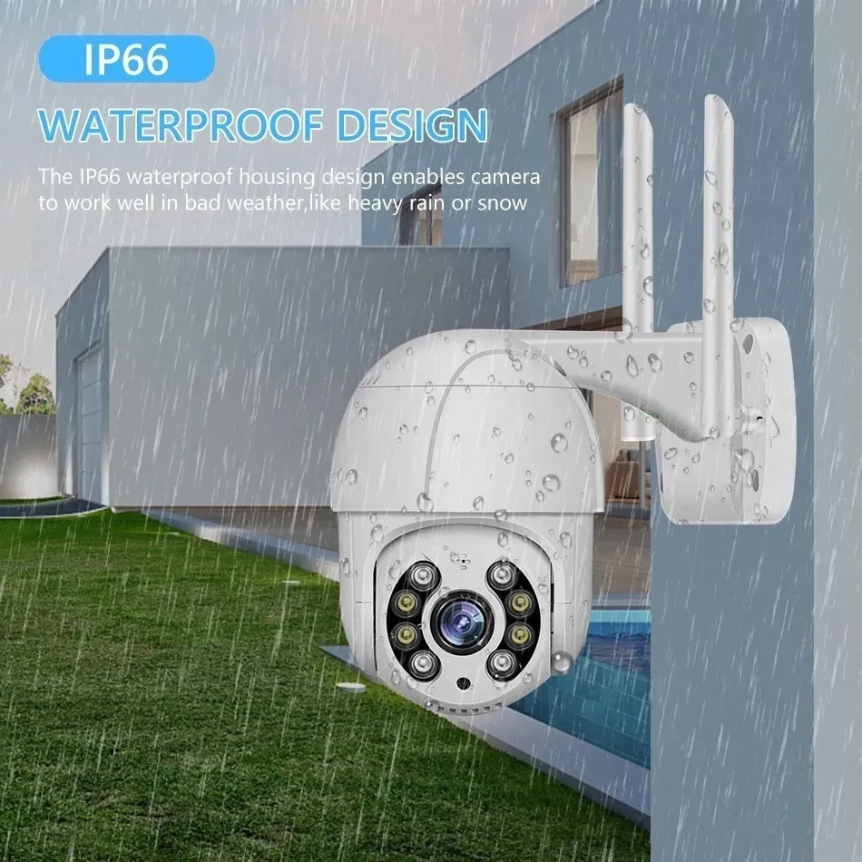 Foto 5 pulgar | Paquete de Cámaras de Seguridad X4 para Interiores y Exteriores Ip Wifi 2.0mp - Venta Internacional