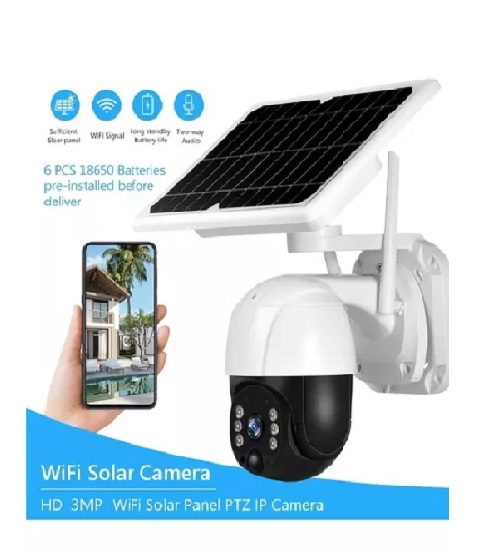 Foto 5 pulgar | Cámara De Seguridad Con Energía Solar Wifi Outdoor Hd 1080p - Venta Internacional.