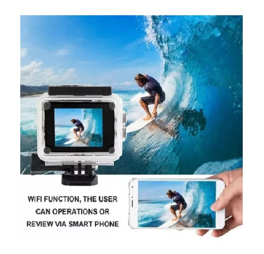 Foto 4 pulgar | Cámara de Acción 4K para Deportes Extremos Resistente al Agua y con Wi-Fi - Venta Internacional