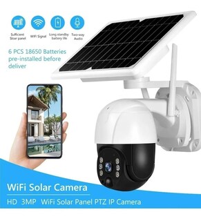 Foto 2 | Cámara de Seguridad Icsee Outdoor Smart Ip Wifi Solar Hd 1080p - Venta Internacional