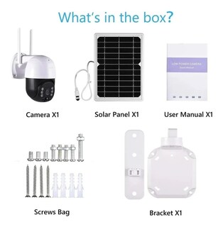 Foto 5 | Cámara de Seguridad Icsee Outdoor Smart Ip Wifi Solar Hd 1080p - Venta Internacional