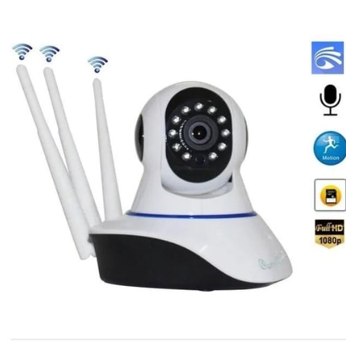 Cámara de Seguridad Blanca con Wifi-Venta Internacional $774