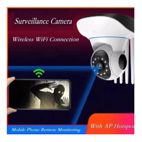 Foto 3 | Cámara de Seguridad Ip Wifi Hd 720p Motorizada 360º con Visión Nocturna - Venta Internacional