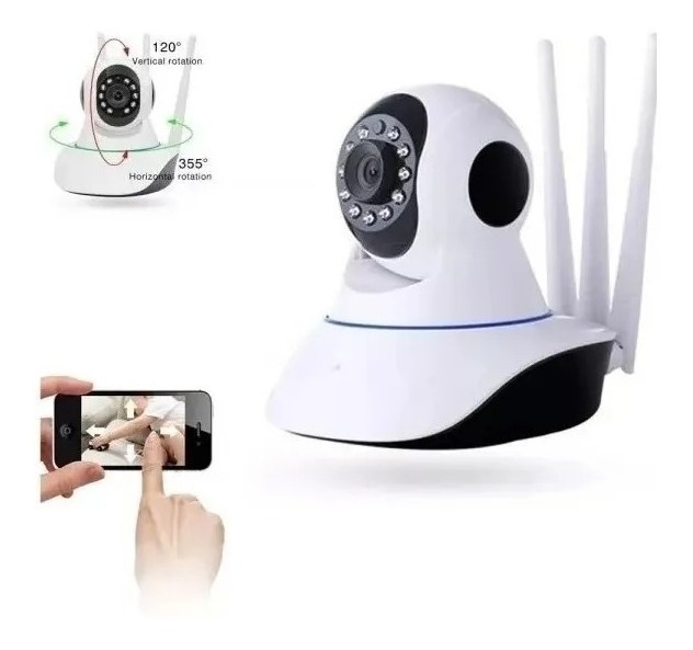 Foto 4 pulgar | Cámara Ip Hd Wifi De Visión Nocturna Motorizada De 360° Yoosee - Venta Internacional