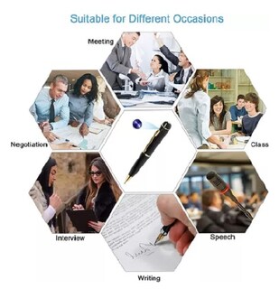 Foto 3 | Lápiz de Cámara Espía Oculto Usb Security Fhd 1080p - Venta Internacional