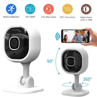 Foto 1 | Cámara De Seguridad Inalámbrica Szdudu Mini 1080p Con Visión Nocturna - Venta Internacional.