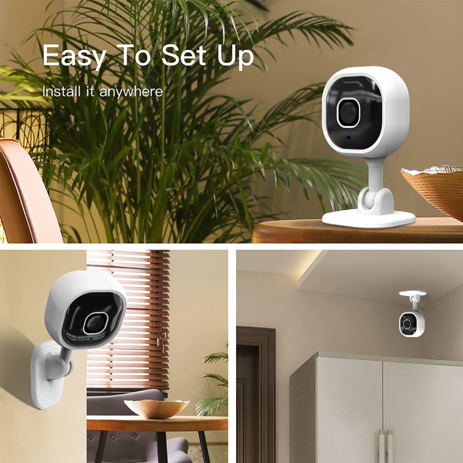 Foto 3 pulgar | Cámara De Seguridad Inalámbrica Szdudu Mini 1080p Con Visión Nocturna - Venta Internacional.