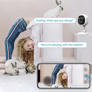 Foto 3 | Cámara De Seguridad Inalámbrica Szdudu Mini 1080p Con Visión Nocturna - Venta Internacional.