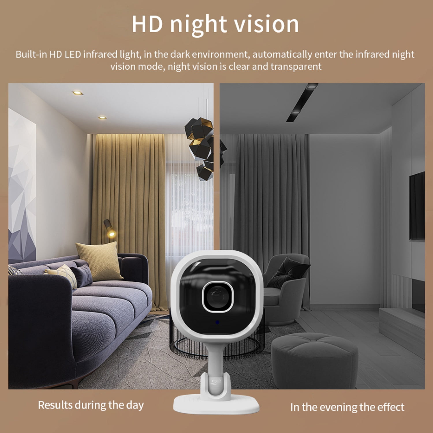 Foto 6 pulgar | Cámara De Seguridad Inalámbrica Szdudu Mini 1080p Con Visión Nocturna - Venta Internacional.
