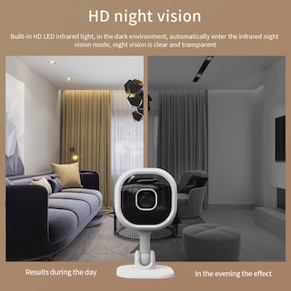 Foto 5 | Cámara De Seguridad Inalámbrica Szdudu Mini 1080p Con Visión Nocturna - Venta Internacional.
