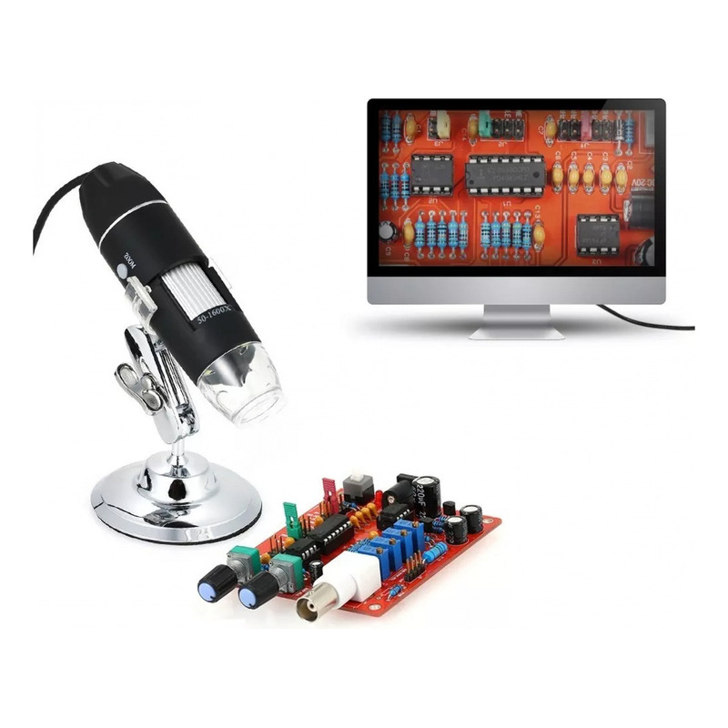 Foto 7 | Microscopio Digital Kkmoon Con Zoom 1600x Con Cable Usb - Venta Internacional.