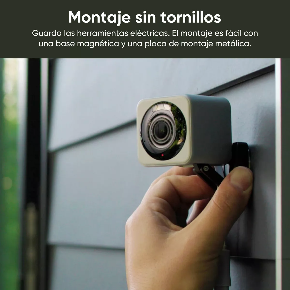 Foto 4 | Cámara De Seguridad Doméstica Wi-fi Hd 2k Eo Safe Imports Esi-16620 Gris