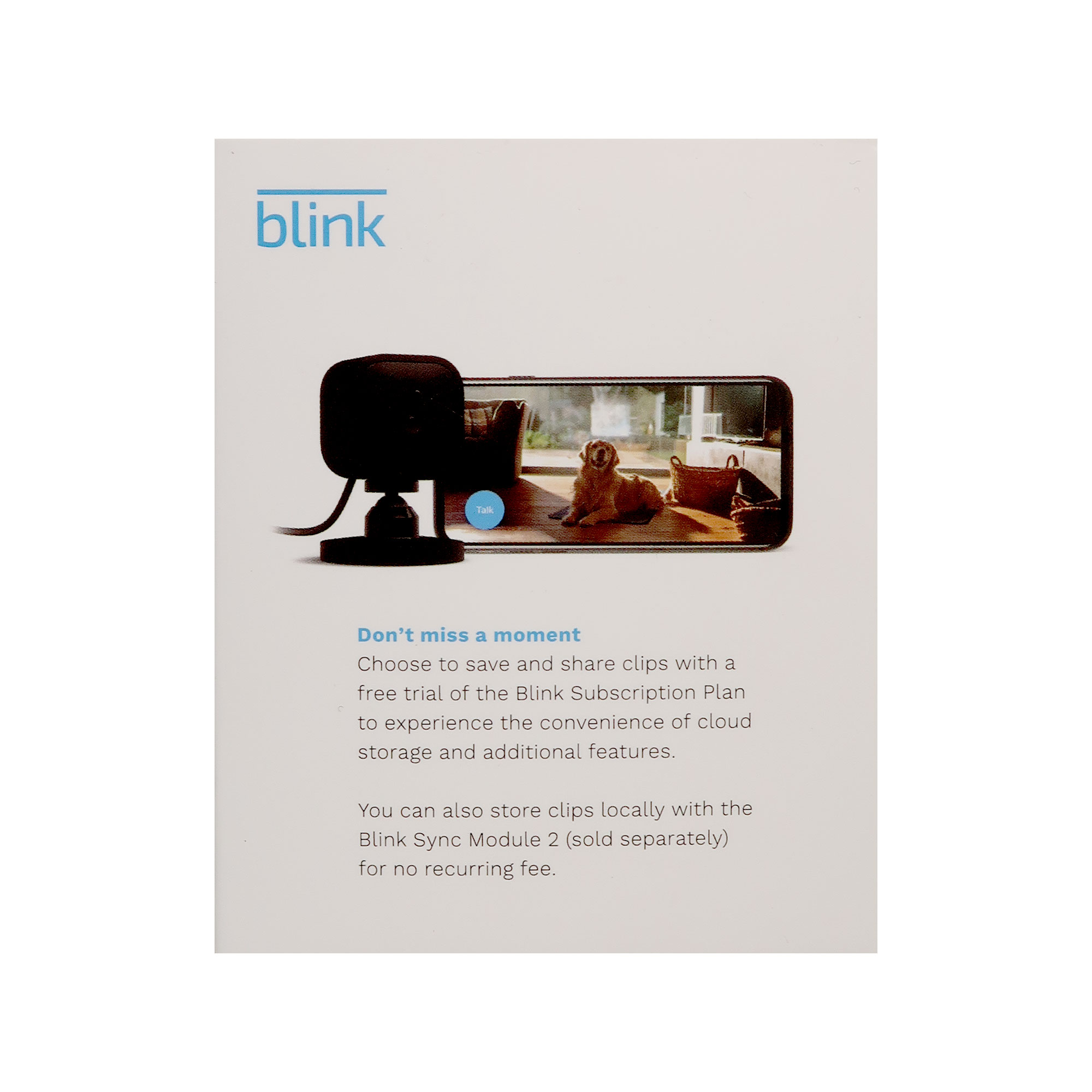 Foto 6 pulgar | Cámara de Seguridad Inteligente Blink para Interiores 5 Piezas Negro - Venta Internacional