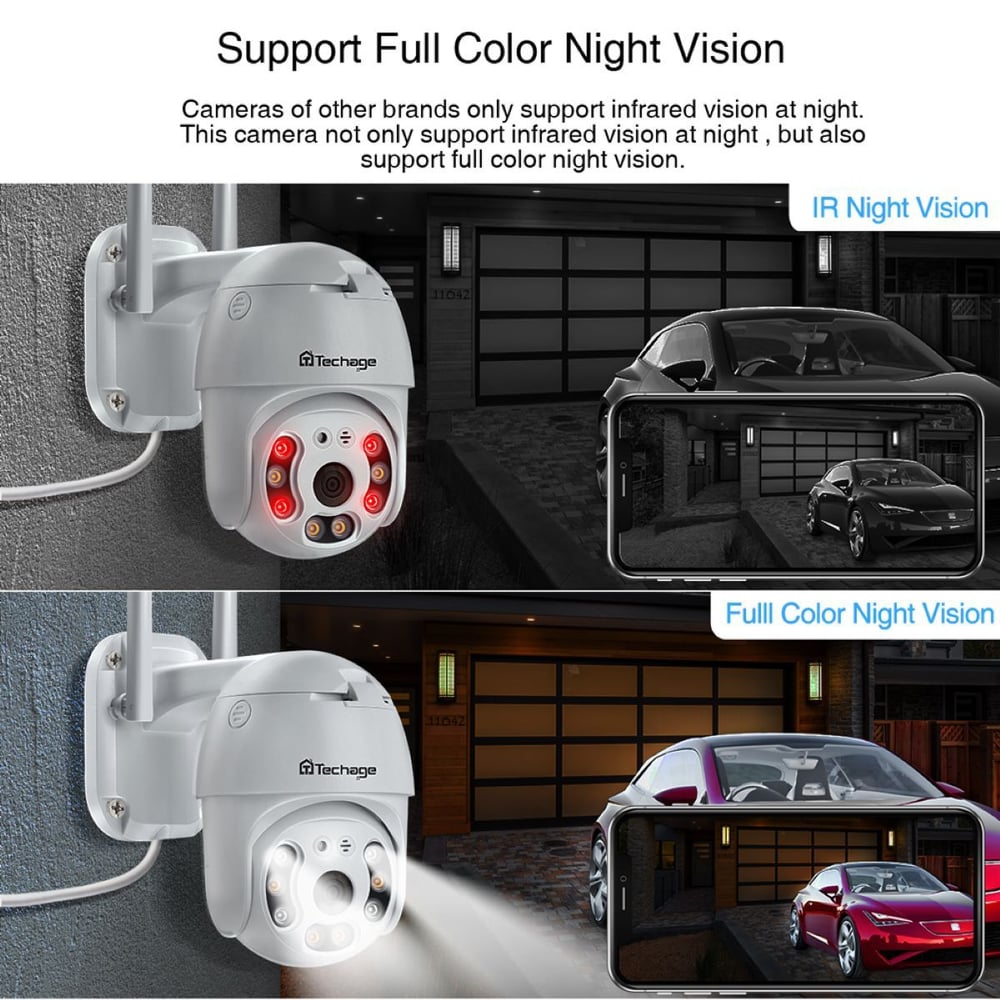 Foto 3 pulgar | Cámara de Seguridad IP Wifi Ptz Compatible Con Apple-android - Venta Internacional