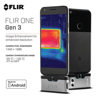 Foto 2 | Cámara Térmica Flir One Gen 3 para Teléfonos Inteligentes Android USB-C - Venta Internacional