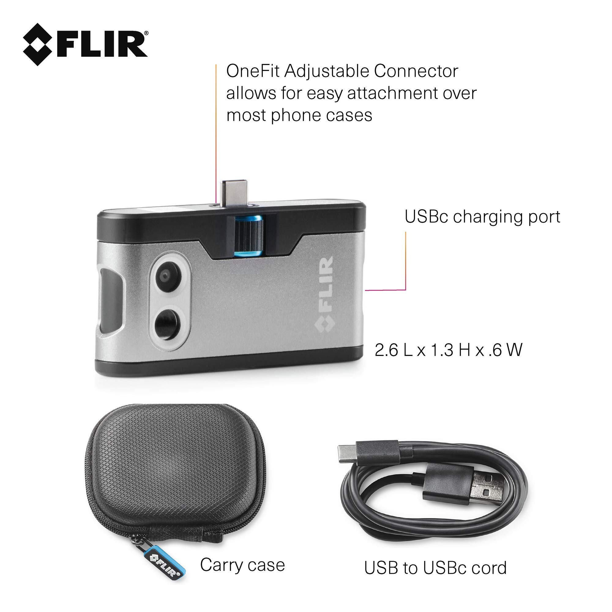 Foto 4 pulgar | Cámara Térmica Flir One Gen 3 para Teléfonos Inteligentes Android USB-C - Venta Internacional