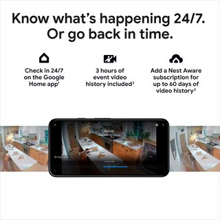Foto 4 | Cámara de Seguridad Google 3 Piezas-Venta Internacional