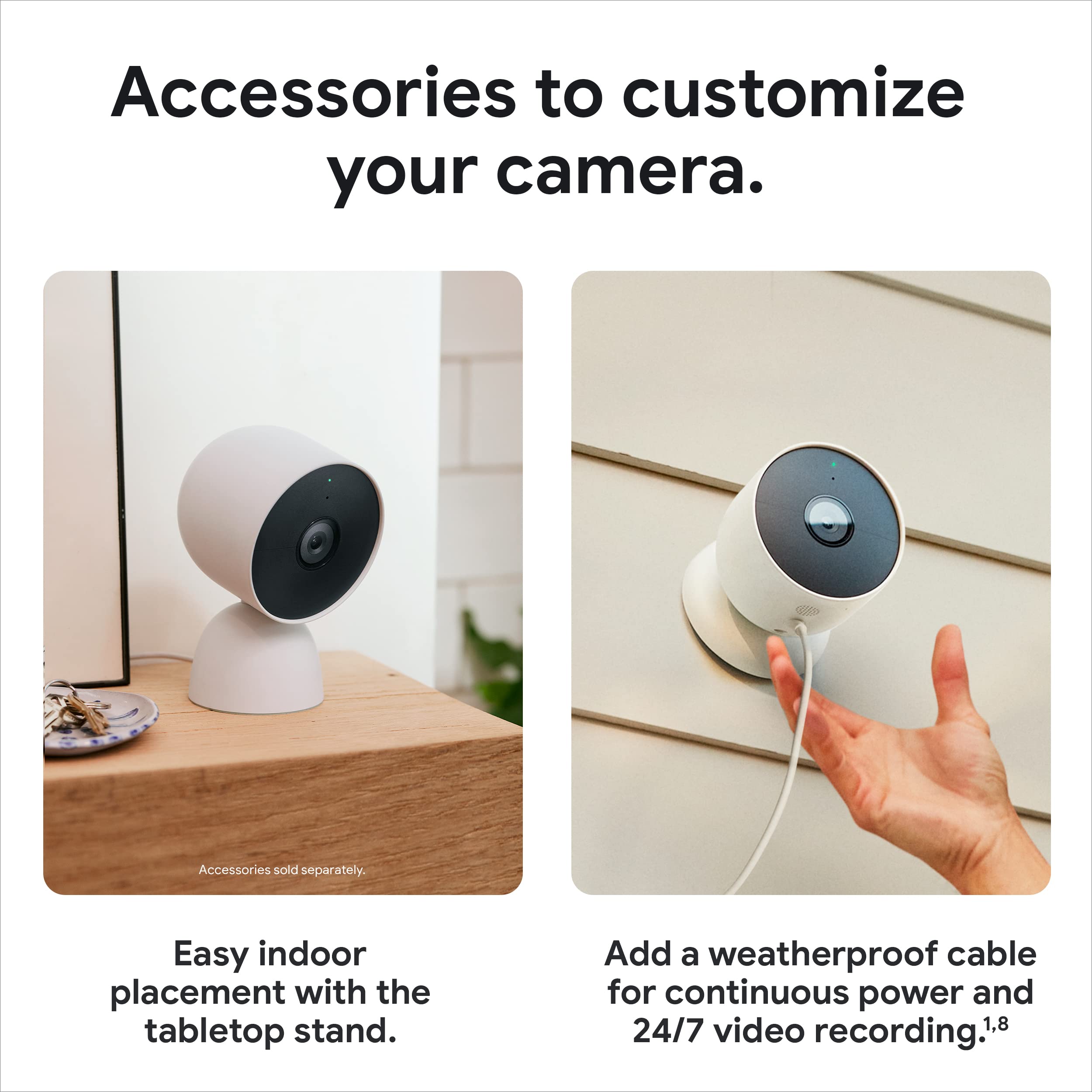 Foto 7 pulgar | Cámara de Seguridad Google 3 Piezas-Venta Internacional