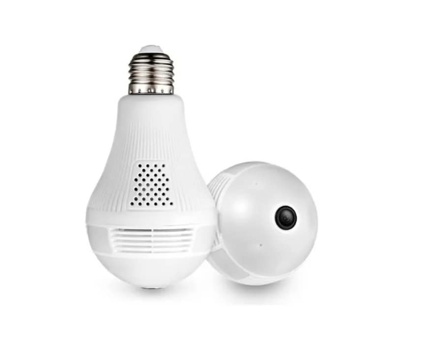 Foco Led Inteligente Con Cámara Panorámica Espia $649